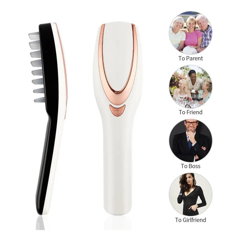 Peine Masaje Eléctrico Para El Cuidado Del Cuero Cabelludo