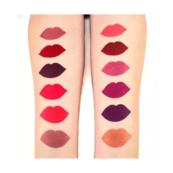 G&k Labial Mattatack Mate, Larga Duración, No Reseca Acabado Color