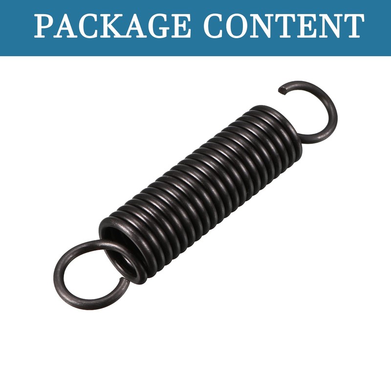 QUARKZMAN 90 mm Free Length Double Hook Tension Spring x