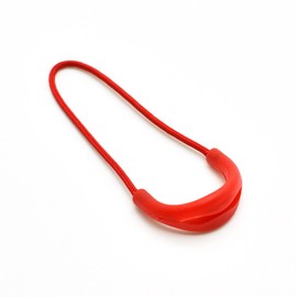 10pcs/Pack U Shape Color Zipper Pulls Fits/Zipper Fixer for Apparel Accessories (Red)