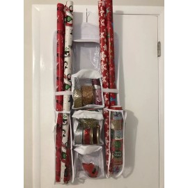 Unbranded Hanging Compact Wrapping Paper Organizer and Storage