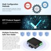 Waveshare 8-Channel RS485 to RJ45 Ethernet Serial Server, Independent Operation,