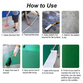 Gold Silk Waterproof Epoxy Floor Paint,Epoxy Floor Paint,Garage Floor Paint,Water-Based Floor Paint,Waterproof Epoxy Floor Paint,Concentrated Products Can Be Diluted With Water (1000g,Blue)