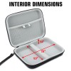USA GEAR Hard Protective Digital Multimeter Travel Case with Storage