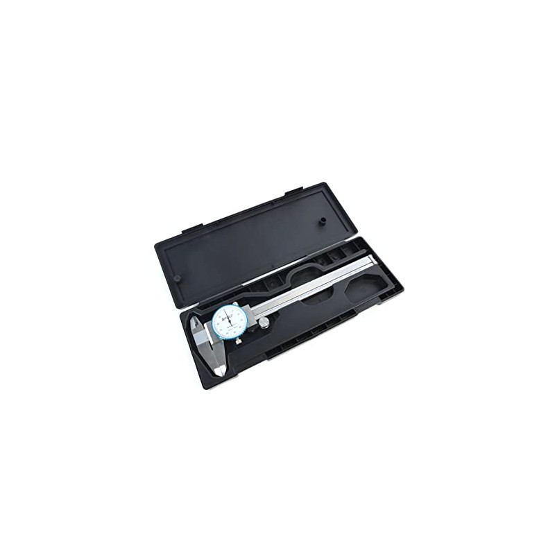6" SAE Dial Calipers Accurate to 0.001" per 6" Hardened