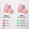 GAOY GAOY 20ml 2 Pcs Cuticle Care Kit with Rhinestone