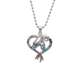 Stocking Stuffers Gifts for Women Ballet Ballerina Necklace Gifts for Girls Dance Recital Gifts for Little Girls Birthday Graduation Christmas Gifts Jewelry for Girls