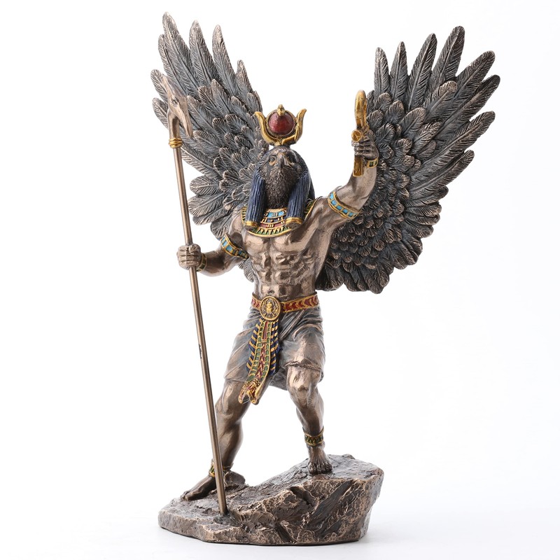 Veronese Design 10 3/8 Inch Egyptian Sun God Ra Cold