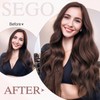 SEGO 24 Inch One Piece Clip In Hair Extensions Long