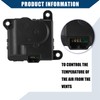 Hihaha AC Heater Blend Door Actuator for Dodge for Ram