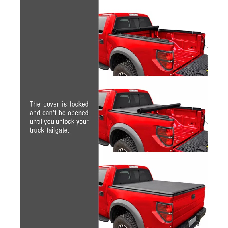 MaxMate Fit 2009-2014 Ford F-150 6.5' Bed Soft Roll-up Tonneau