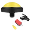 LED Arcade Button - LED Convex Console Replacement 100mm High
