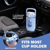 BLUEGO 40 oz Glass Water Bottle With Straw, Leakproof With