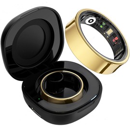 findtime Smart Ring Smart Rings for Men Women IP68 Waterproof Fitness Ring Pedometer Calories Sleep Tracker Smart Ring Android iOS Physiological Reminder Heart Rate Activity Tracker