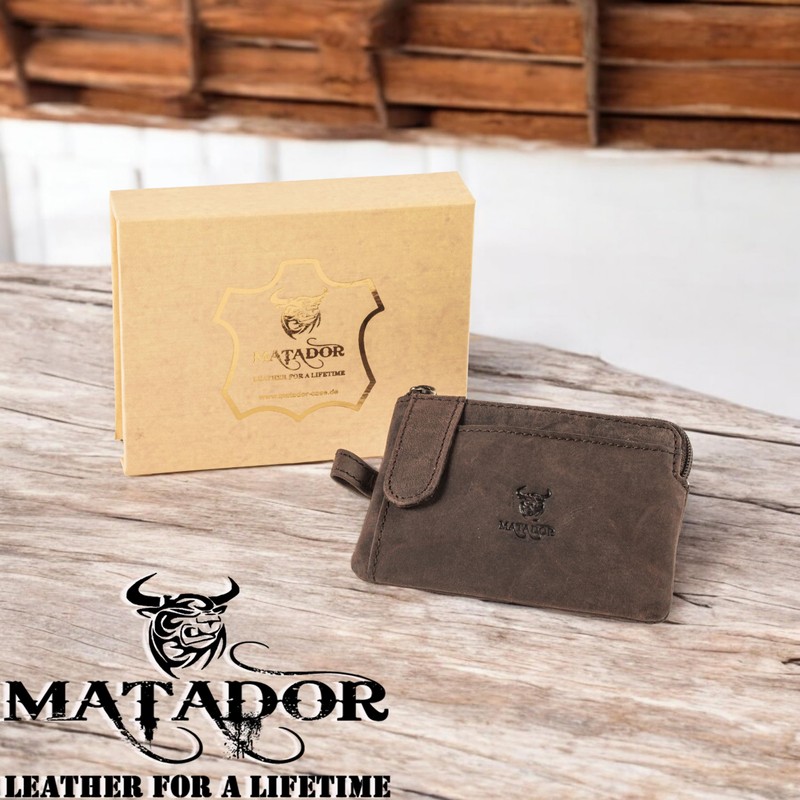 MATADOR K-51 Keyring, dark brown, Classic
