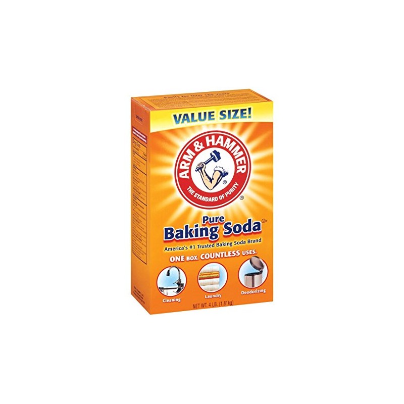 Arm & Hammer Baking Soda, 64-Ounce Boxes (Pack of 6)