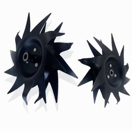 1-Pair Tiller Tilling、Cultivating Tines 、Power Tiller Tines 、Tiller R.H Tine Wheel Assembly fits for mantis's Tillers 7222, 7225,7260,7261,7262,7920,7924,7940 Replace OEM no. 1622