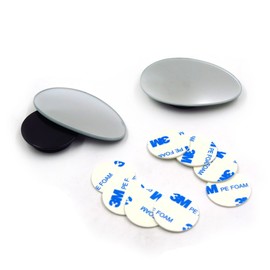 SMT-360° Adjustable Oval Wide Angle frameless Rear Side View Car Blind Spot Mirror [B078RCLKNV]