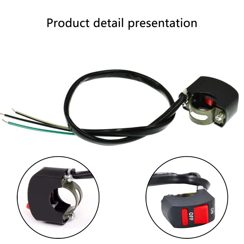Universal Motorcycle Tuning Part Handle Switch, ON/Off Switch, Motorcycle Handlebar
