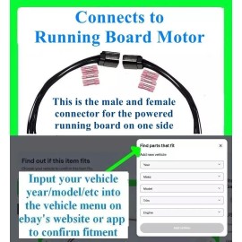 fits 19+ Ram 1500 2500 Power Running Board Motor Connector Plug Wiring Harness