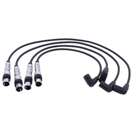Spark Plug Ignition Cable Set Ignition Cable Set for Touran 1T Polo 6R Beetle 5C Caddy 2K Golf 6 Golf 5 Je-tta A1 8X A3 8P Altea XL Ibiza 6J Leon 1P Fabia 2 Octav-ia 1Z Rapid Roomster 5J Yeti