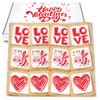Valentines Day Cookies Gift Basket for Kids Men Women Class
