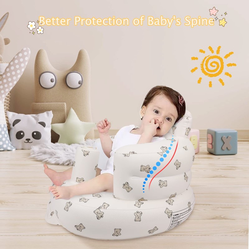 EKEPE Inflatable Baby Seat for Babies 3 Months & Up,