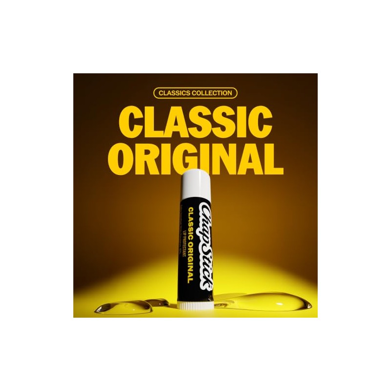 ChapStick Regular Skin Protectant Flavored Lip Balm Tube, 12 Count