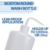 Oasis 1 Pc Lab Squeeze Bottle, Plastic Boston Round Wash