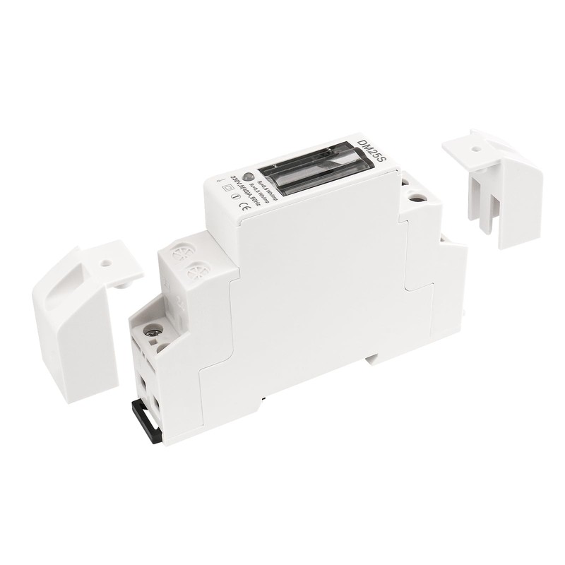 Baomain 1-Module DIN Rail Energy Meter 5(40) A 220–230V 50Hz