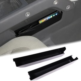 Aunginsy Center Console Organizer Tray Compatible with Land Rover Defender 90/110/130 2020-2024 Central Control Gear Shift Side Panel Storage Box Container Insert Groove ABS Interior Accessories