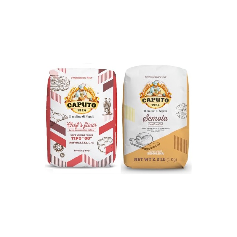 Molino Antimo Caputo Napoli '00' Flour + Semola Flour