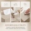 Cosmetic Tissue Box, Tissue Box Made of PU Leather with