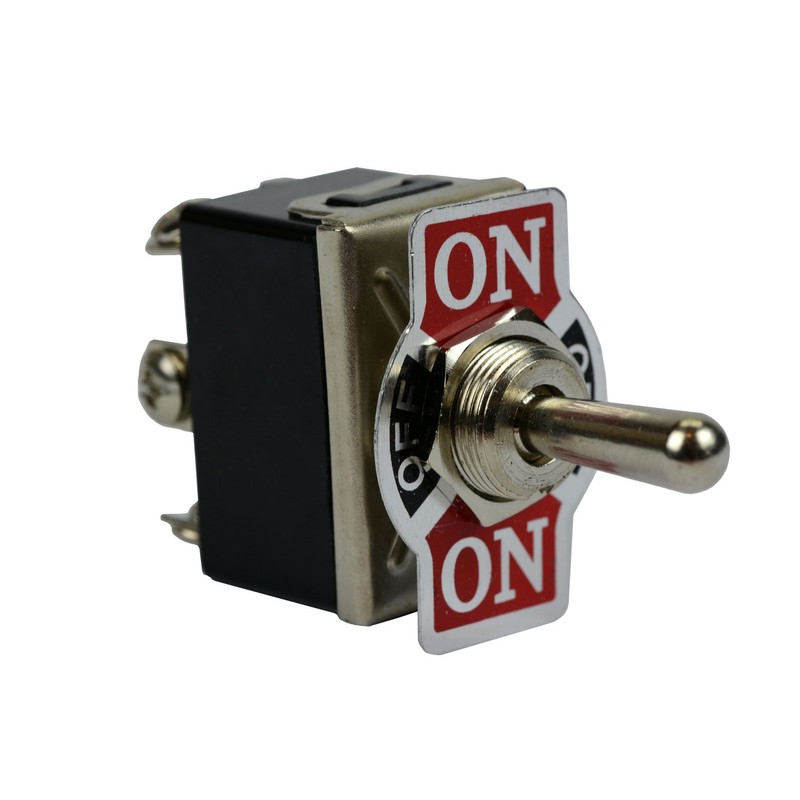 5 pc 20A 125V Toggle Switch (ON)-Off-(ON) DPDT 6 Terminal