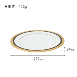 Patiently Waiting Canion biennaburu- 9672 Vienna Blue Meat Plate