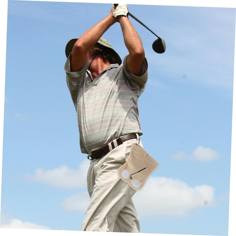BIUDECO Lightweight Golf Ball Holder Pouch Waist Bag for Golfing