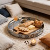 Fuukou Round Serving Tray with Handles - Boho Coffee Table