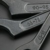 38-42MM Motorcycle Bike Adjustable Hook Wrench C Spanner Repair Hand