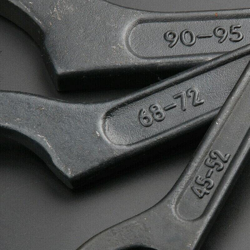38-42MM Motorcycle Bike Adjustable Hook Wrench C Spanner Repair Hand