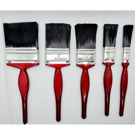 kanta Paint Brush Set | 5 Paint Brushes | Paint Brushes Decorating | Small Paint Brushes | Medium Paint Brushes | Large Paint Brush | Soft Paint Brush Set with No Loss of Bristle | Paintbrush