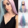 Angle Lucky Lace Frontal Wigs for Women Long Silky Straight