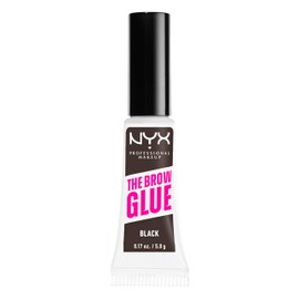 NYX PROFESSIONAL MAKEUP NYX PROFESSIONAL MAKEUP The Brow Glue, Extreme Hold Tinted Eyebrow Gel - Black
