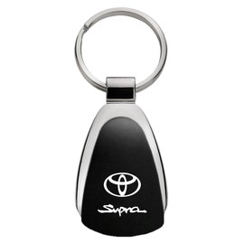 Toyota Supra Teardrop Key Chain - Black