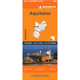 France: Aquitaine Map 524