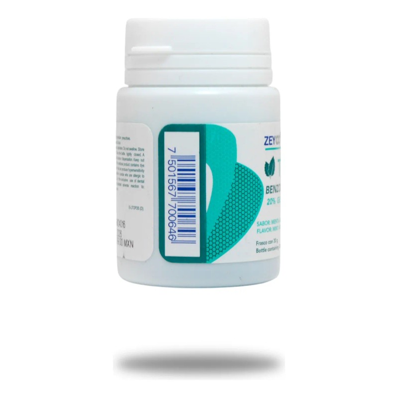 Topicaina Benzocaina 20% Menta 30g Zeyco Anestesia Topica