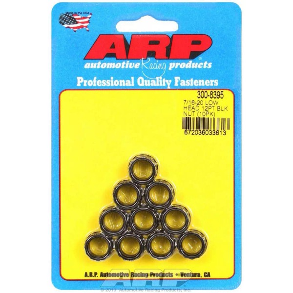 ARP 7/16-20 12pt. Nuts (10) - 1/2 in 12 Point