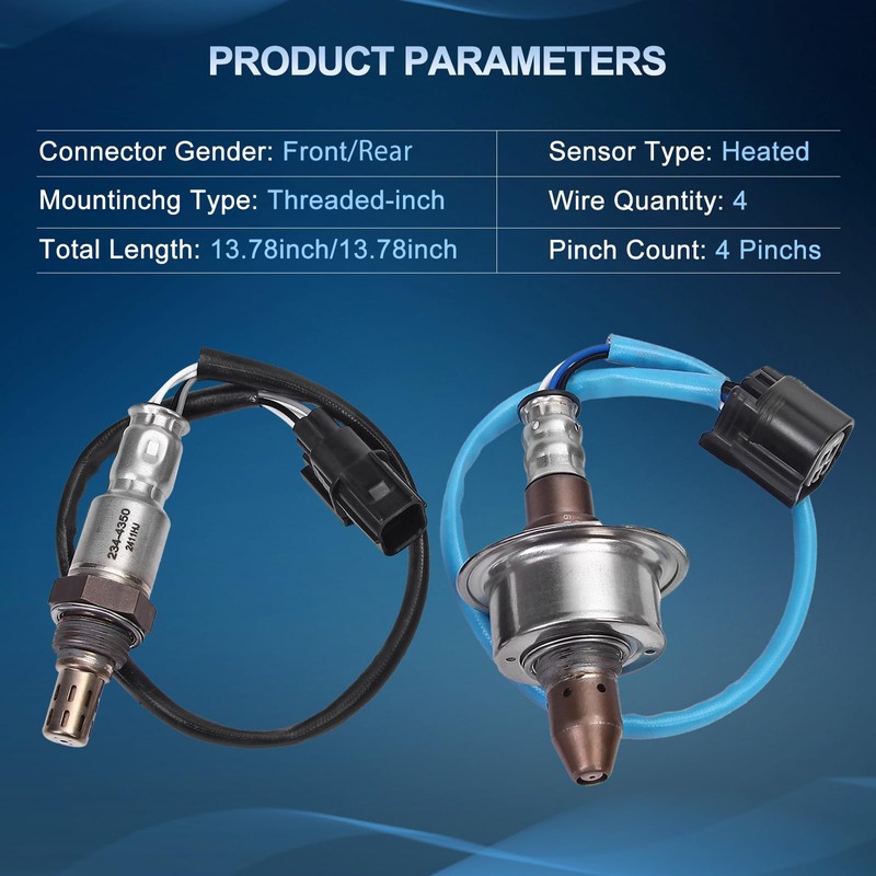 O2 Oxygen Sensor Upstream and Downstream for Honda Civic 1.8L