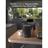 OUTPEAK 2025 Kilo Auto Vacuum Coffee Canister, 1.8L for 21.2oz