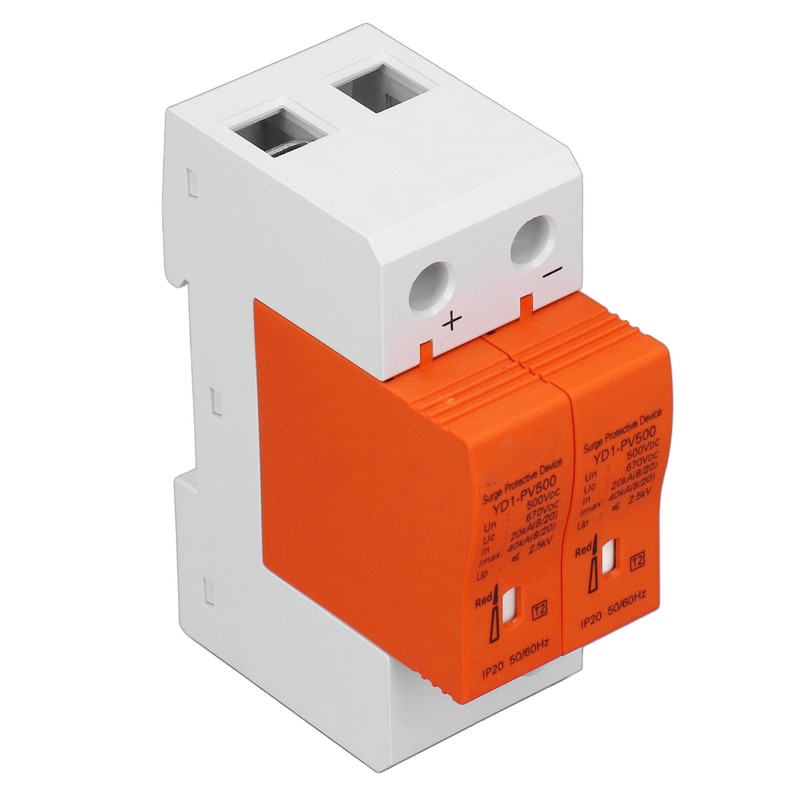 DC Surge Protector Visual Alarm Window Modular Design Protective Arrester