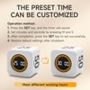 Exlliy Rotating Productivity Timer 5, 25, 10, 50 Minutes Preset,